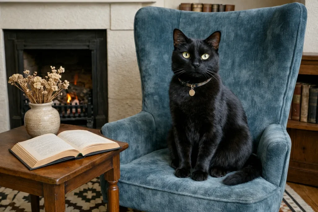 Кіт з гордою поставою