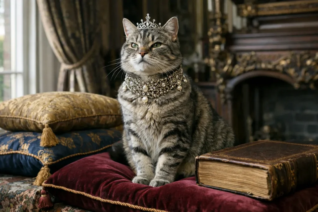 Грандіозний кіт у короні